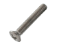 Preview: Countersunk raised head screw M4 x 25 mm, DIN 966 / ISO 7047