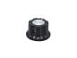 Preview: Classic Bakelit knob black, 20 mm