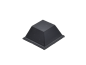 Preview: Rubber Feet square-style, small, self-adhesive, black - 24 pcs.