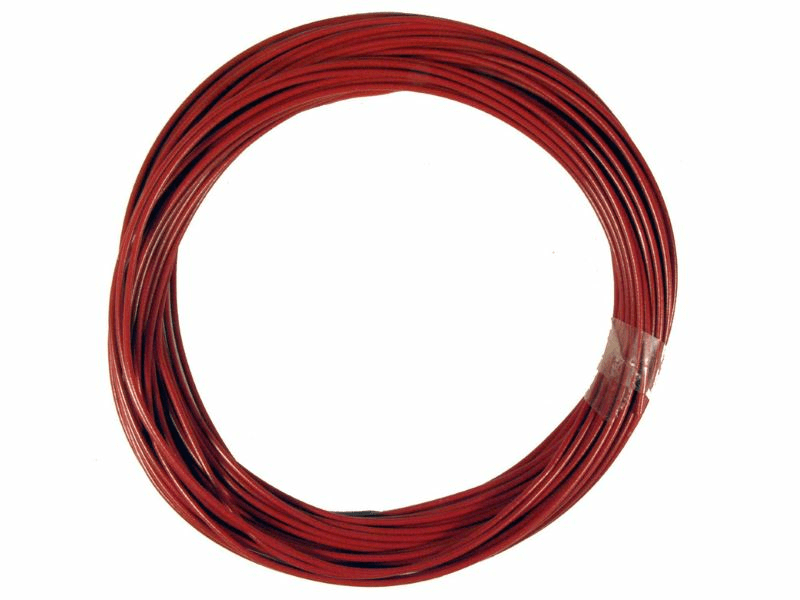 Hookup Wire 0,14 mm², flexible, red, 10 m