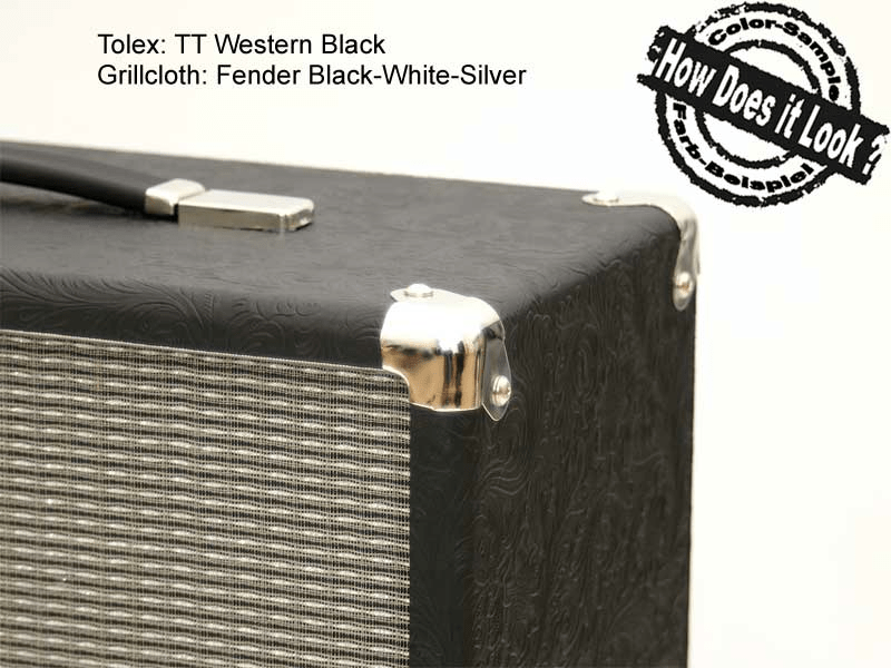 Tube-Town Store - Tolex Tube-Town Western-Style Black