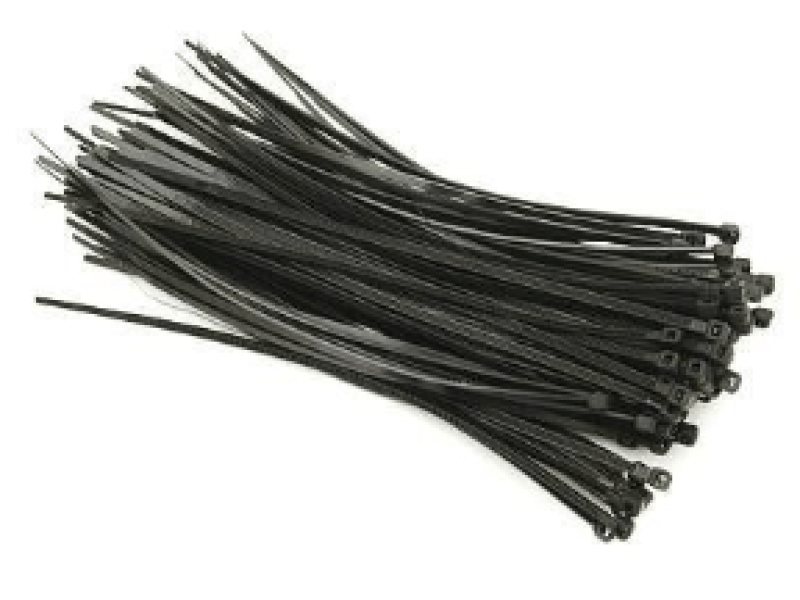 Kabelbinder 150 x 3.5 mm, schwarz, 100er Pack