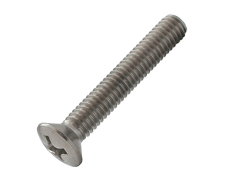 Countersunk raised head screw M4 x 25 mm, DIN 966 / ISO 7047