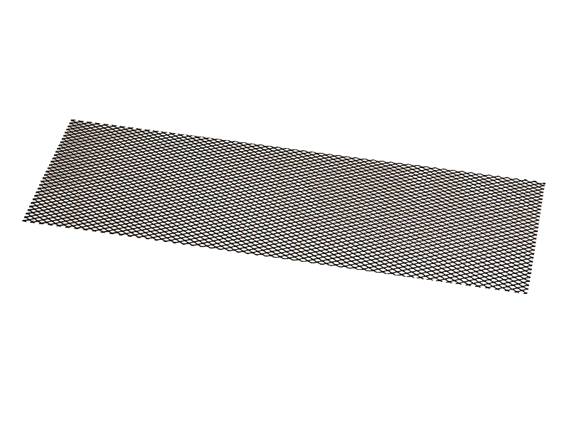 20mm Maschenweite, Materialstärke 1,0mm Ø, 5m Breite, Universal-Netz, schwarz (PE)