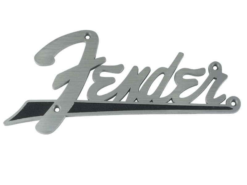 Fender Logo flat, black