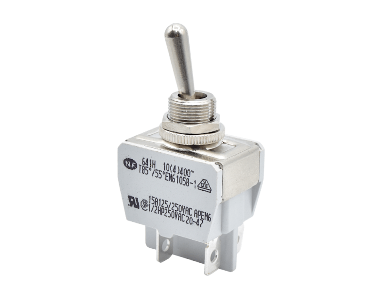 Toggle Switch APEM 641 H/2 DPST - ON-OFF