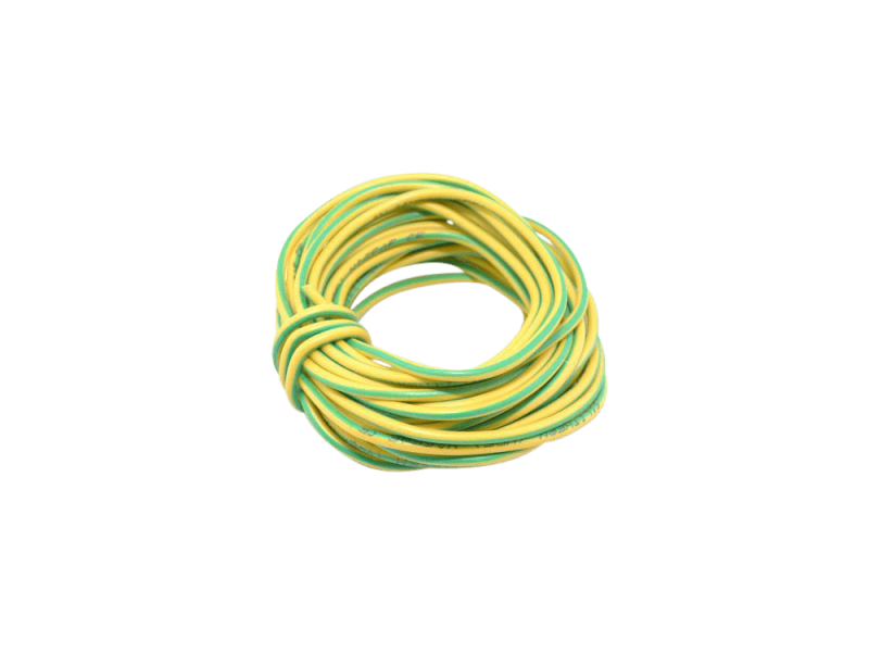 Wire Silicon 0,75 mm² - green/yellow