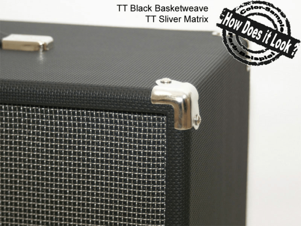 Tolex Tube-Town Black Basketweave