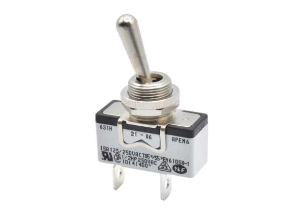 Toggle Switch APEM 631 H/2 SPST - ON-OFF