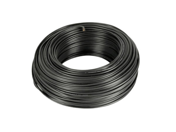 Schaltleitung H05V-U 1mm², starr / 100 m Ring, schwarz