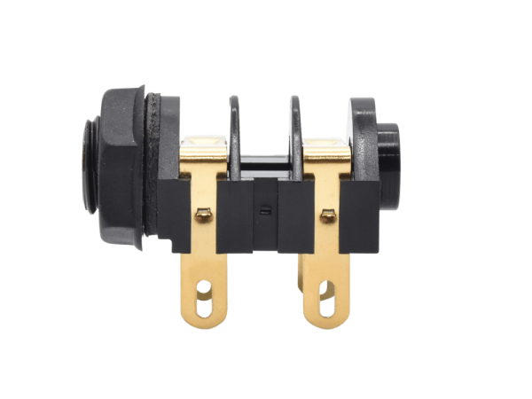 Cliff 6,3 mono input jack, gold plated