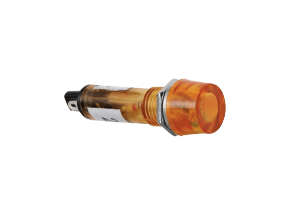 Signallampe rund, orange 230V
