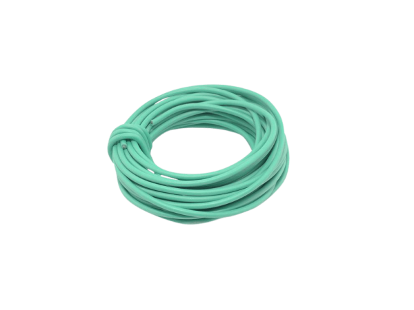 Wire Silicon 0,25 mm² - green, 5 m