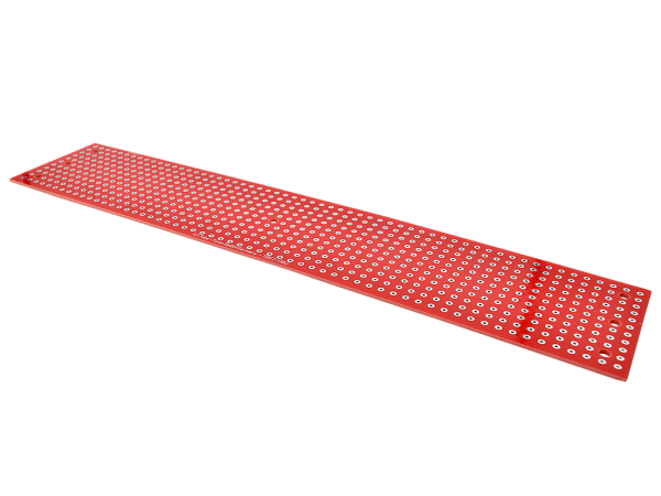 Tube-Town EZ-Board Perf board 60 x 300 x 1.6 mm, MikroPerf red