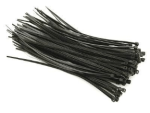 Kabelbinder 200 x 2,5 mm, schwarz, 100er Pack