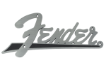 Fender Logo flat, schwarz