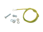 TTCA Wire 0,75 mm² with lug, green-yellow, incl. fastening material