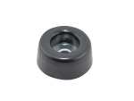 Rubber foot with steel insert 25 x 11 mm