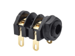 Cliff 6,3 mono input jack, gold plated