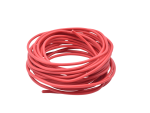 Hook-up wire, 1 mm² solid, 5 m, red