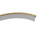 Piping / Keder dick, gold - 4,8 x 10 mm - 4 m