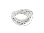 Hookup Wire LIH/125 0,5 mm², High Voltage, 5 m, white