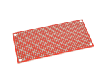 Tube-Town Universal Board 105 x 50 FR4, red